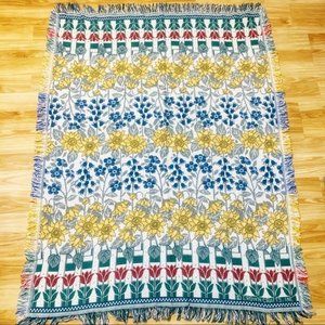 Crown Crafts Throw Blanket Flower Garden Sunflowe